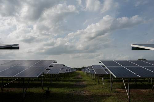 Commercial Solar Power Plant